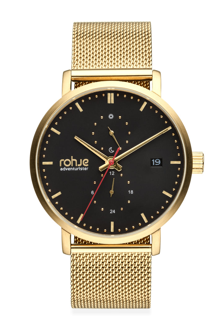Adventurister Gold Watch – Rohje